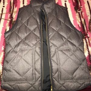 J. Crew Herringbone vest